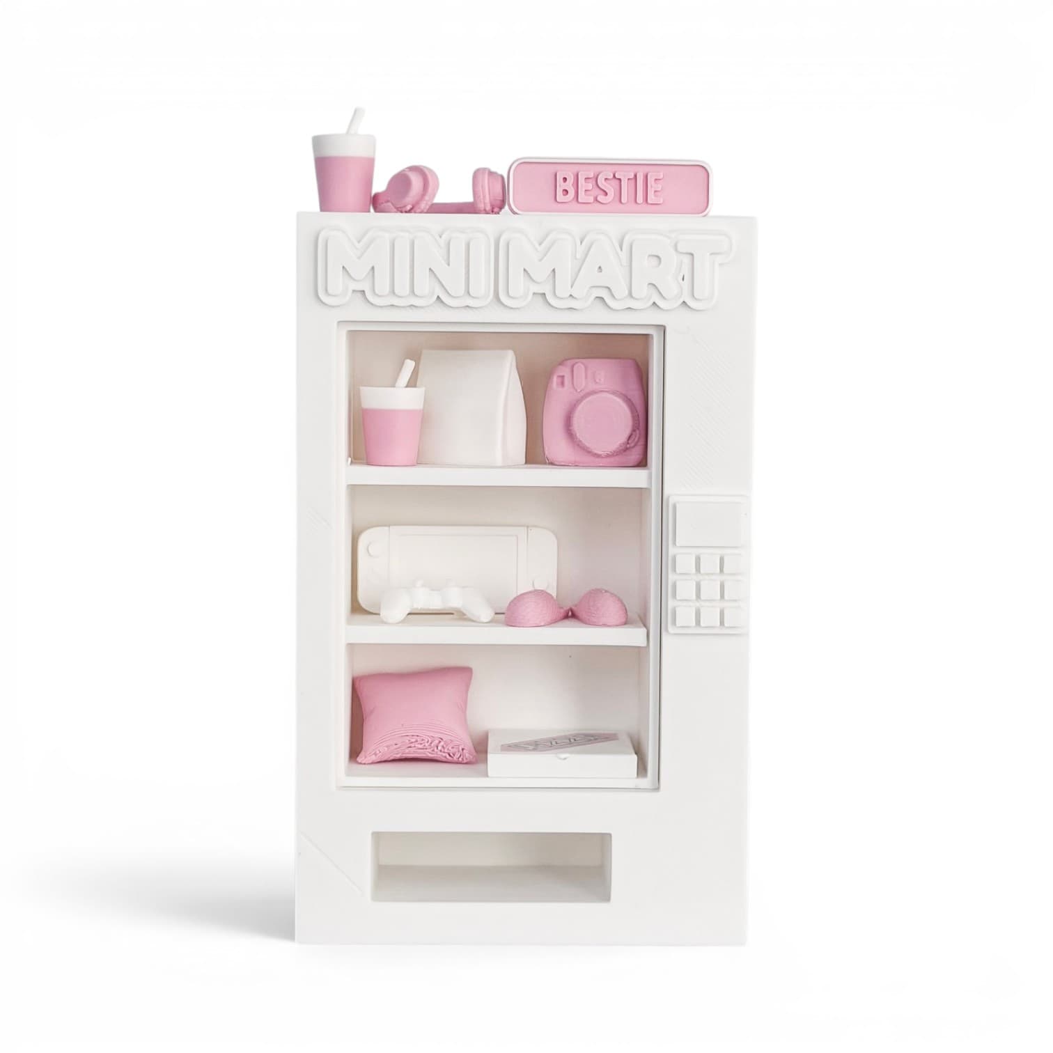 bestie sleepover mini mart angled view