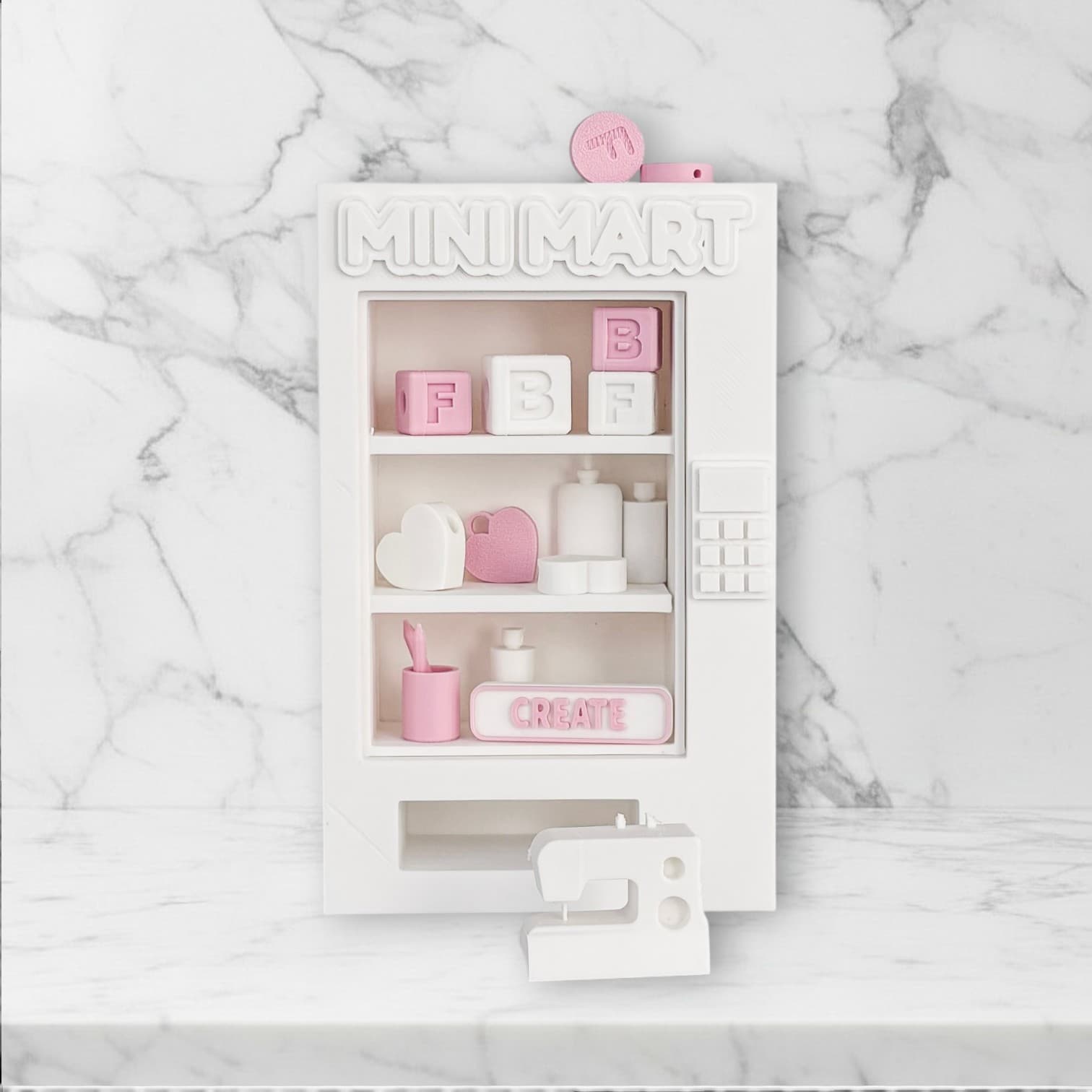 craft club mini mart on marble
