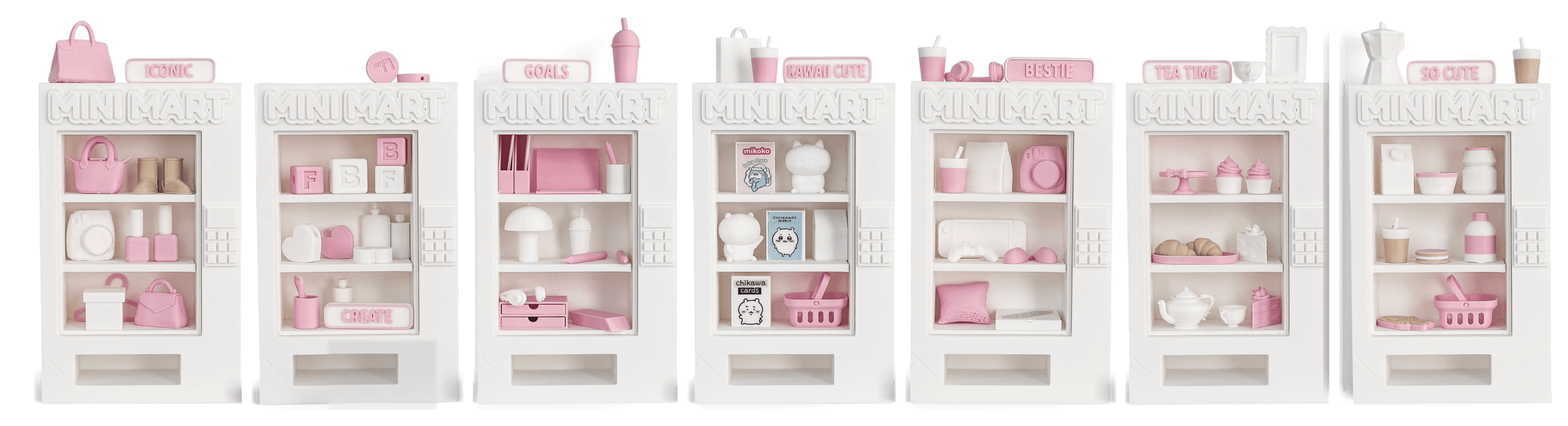 the mini mart collection — mini vending machines