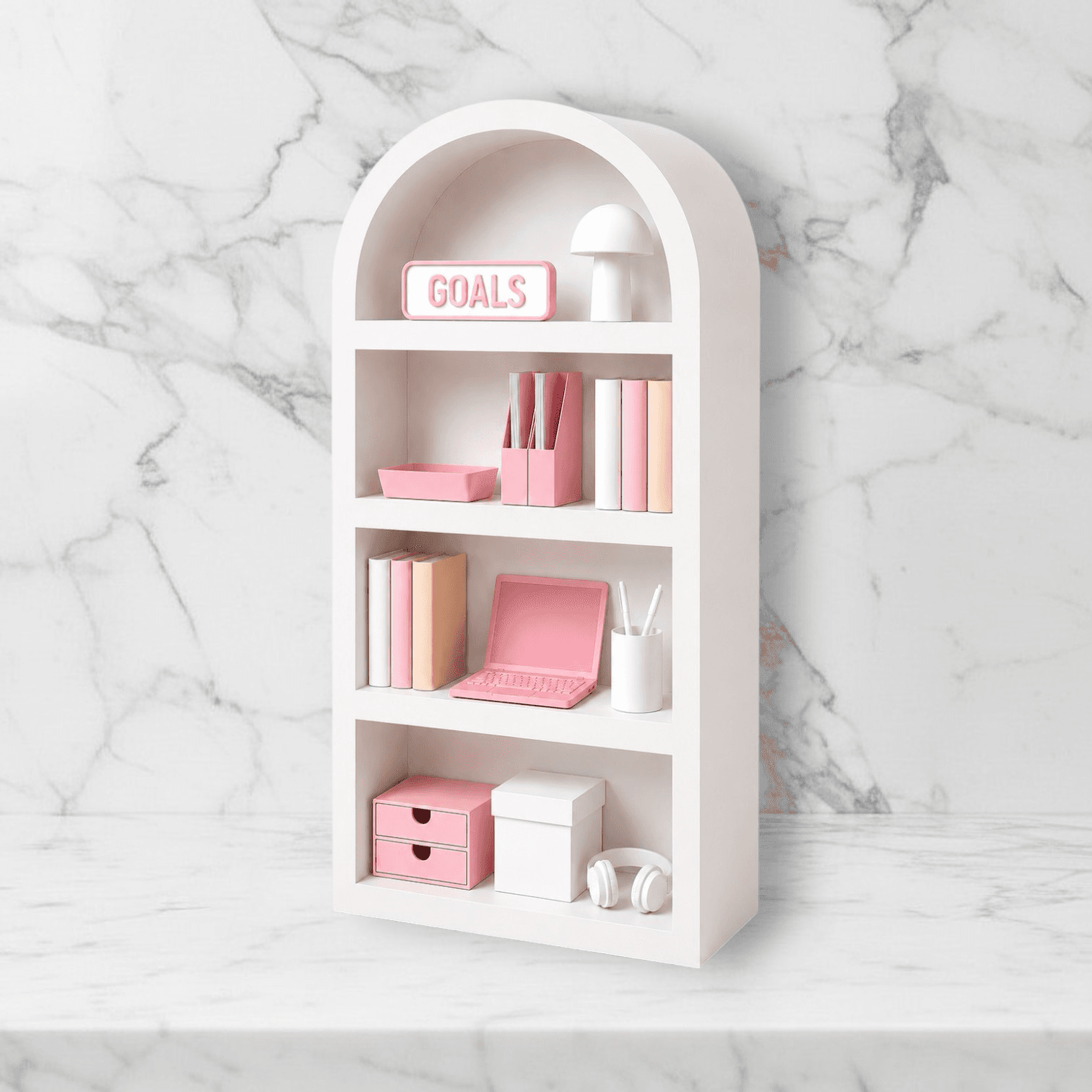 study nook angled view
