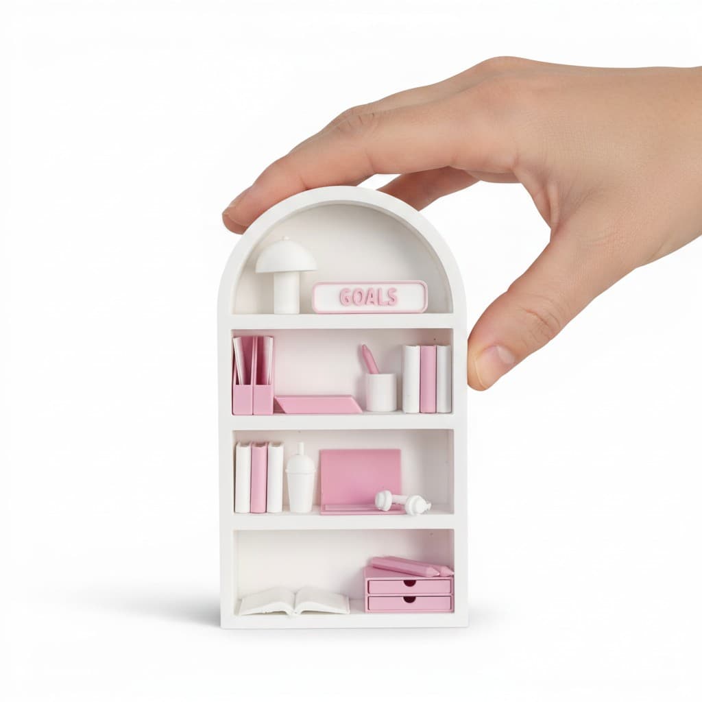 study nook in hand