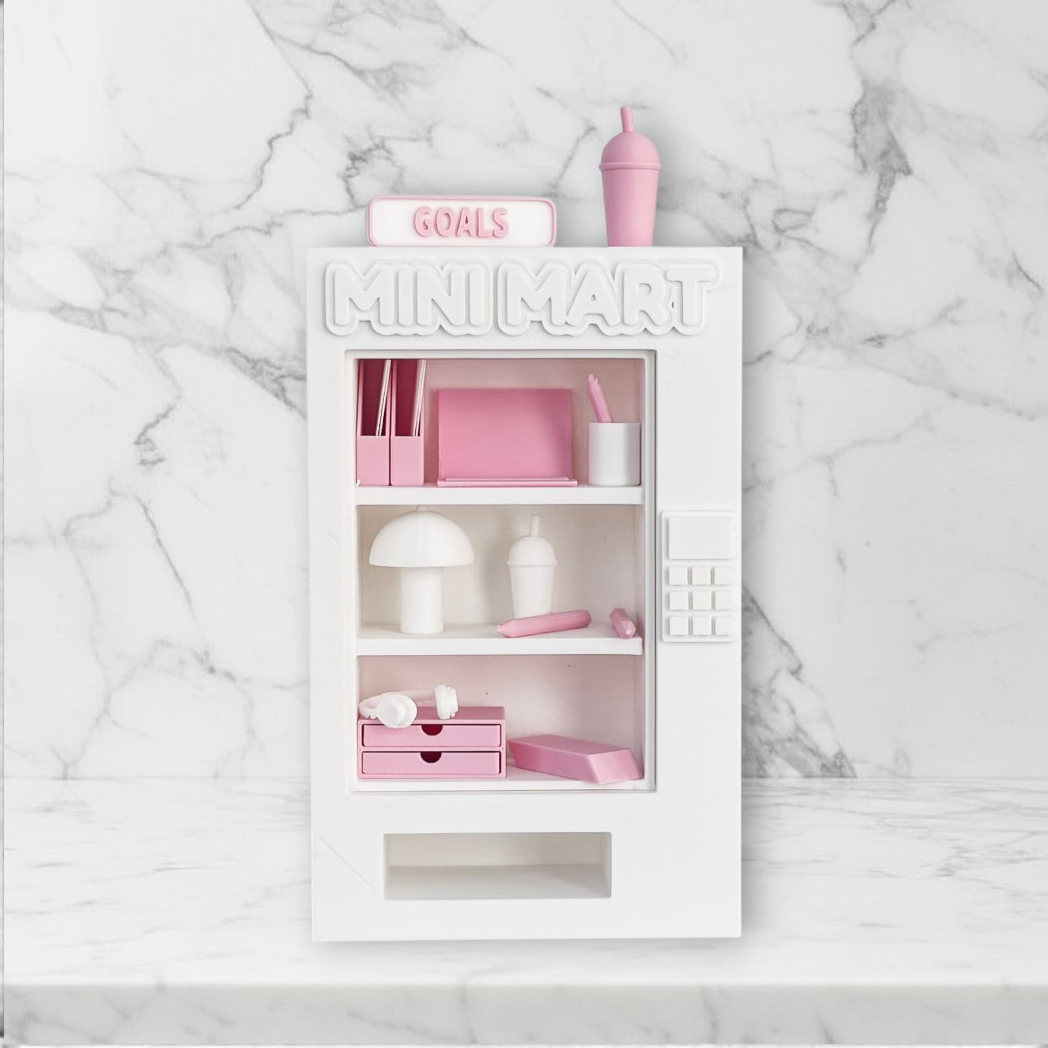 study nook mini mart on marble