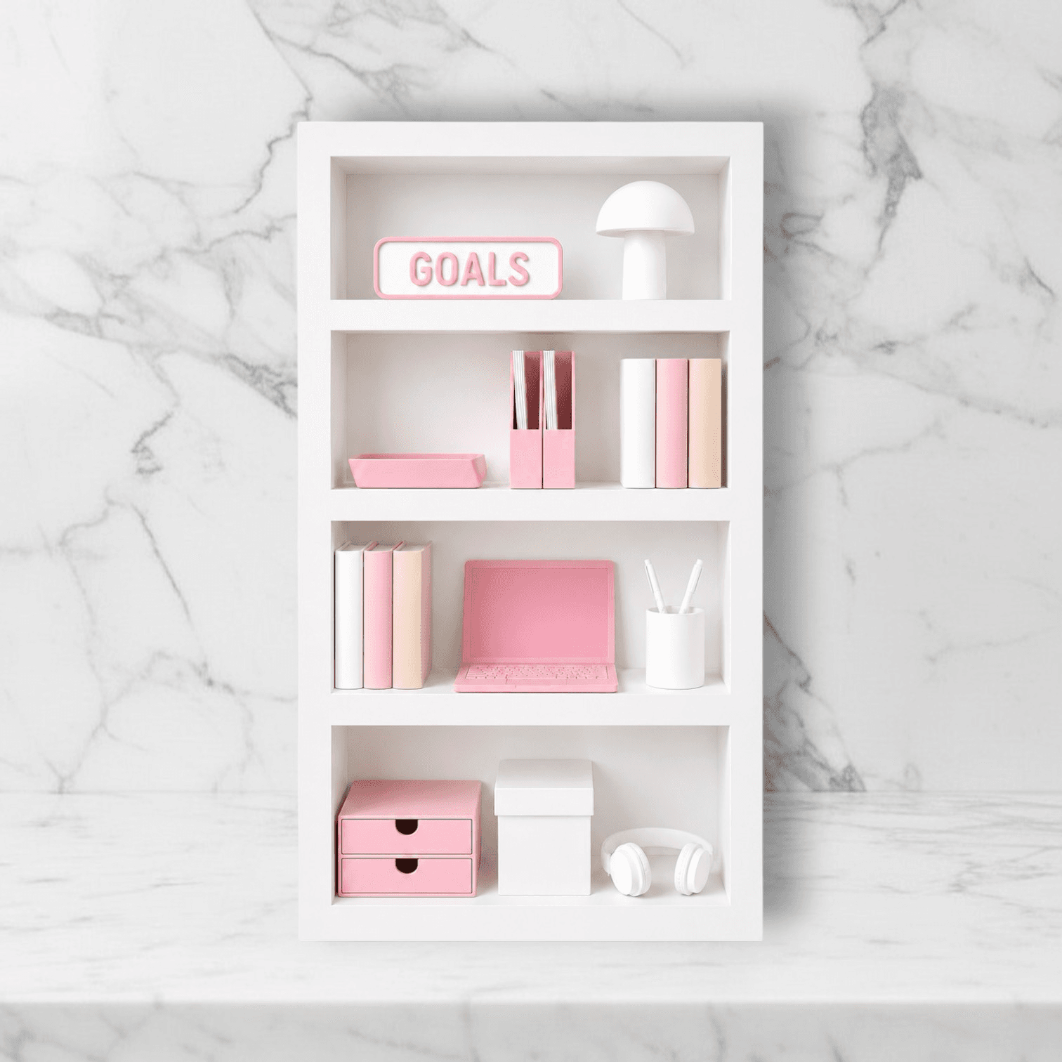 study nook rectangle · white