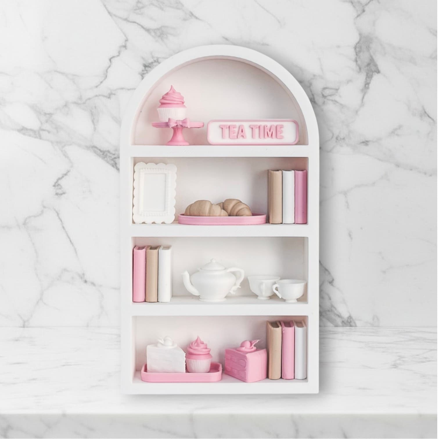 tea time on marble
