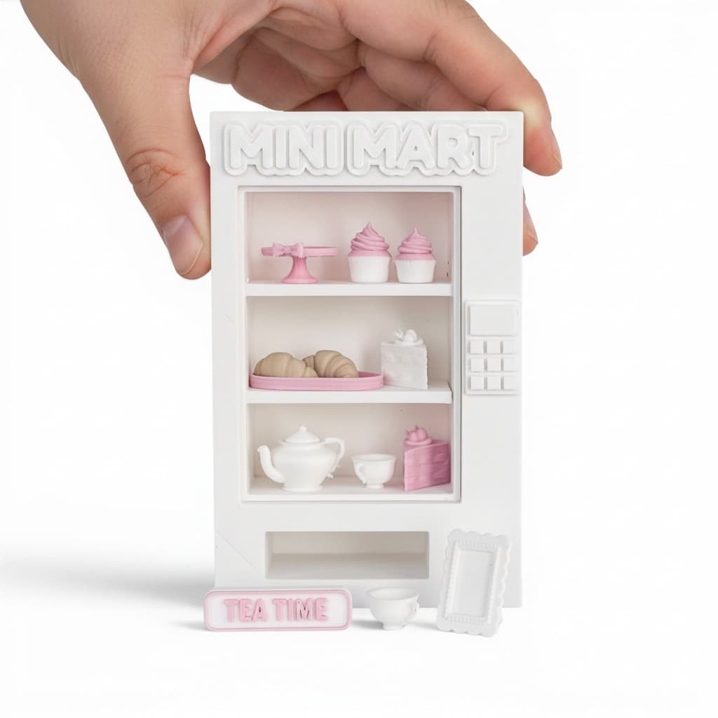 tea time mini mart in hand